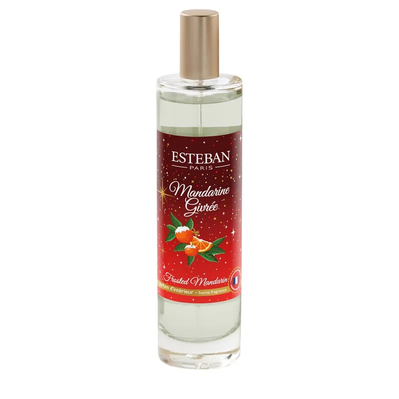 Esteban vánoční bytový sprey Mandarine Givrée 75ml Aktuální