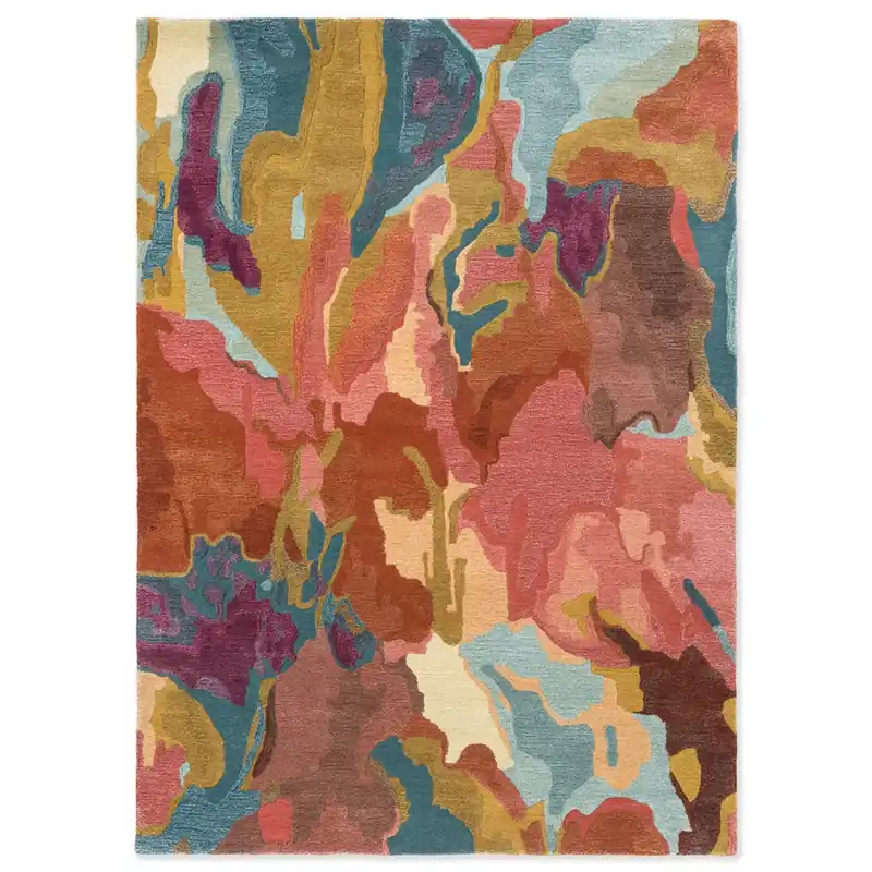 Akční Nabídka Barevný kusový koberec Harlequin Foresta rosewood/huckelberry 143503 (250 x 350)