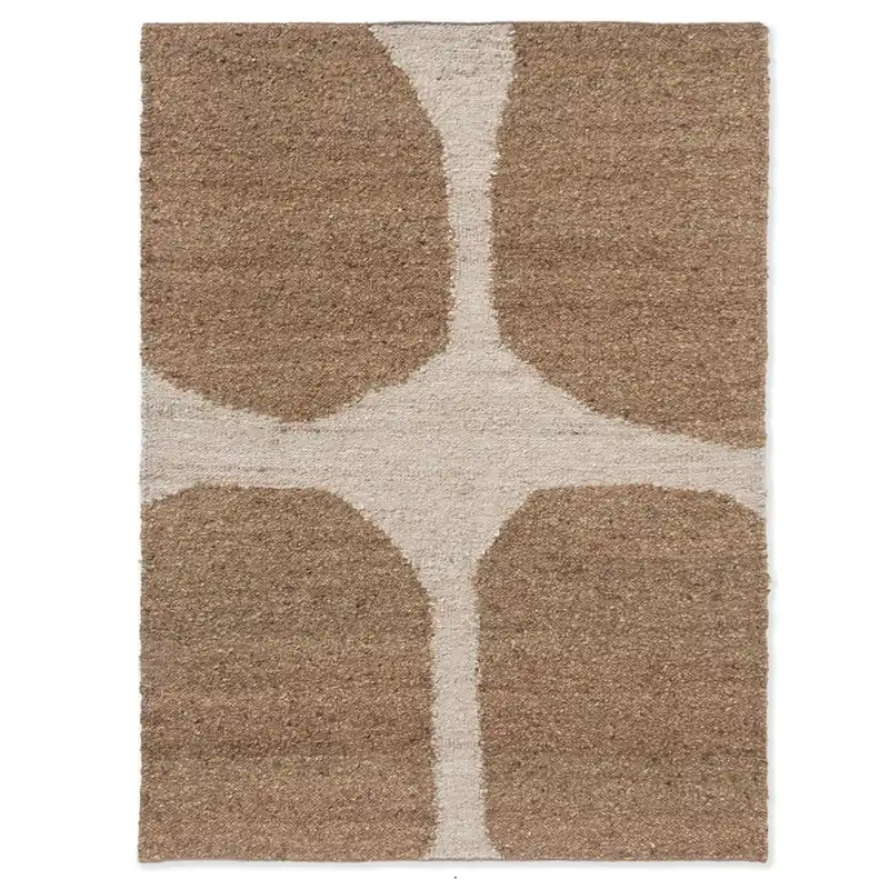 Designový kusový koberec B&C Craft fundament caramel 149311 (140 x 200) Originální