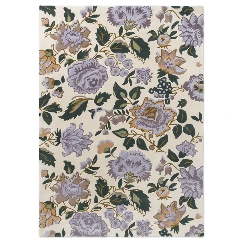 Sezónní Sleva Kusový koberec Laura Ashley Wendling Floral heather purple 83104 (170 x 240)