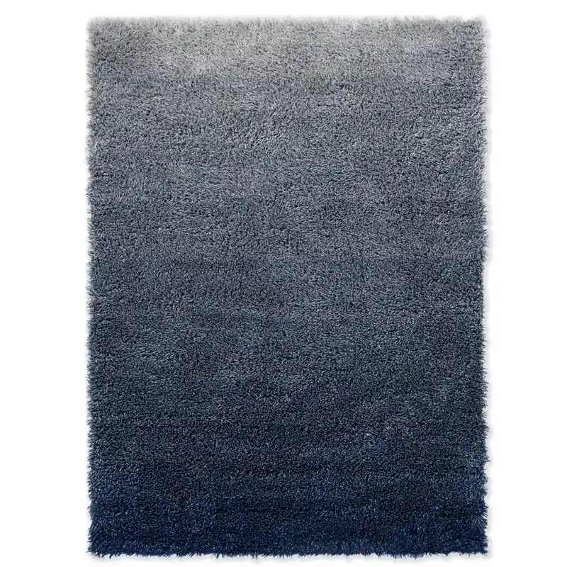 Vlněný kusový koberec B&C Shade High silver polar night 011904 (250 x 350) Omezená Nabídka