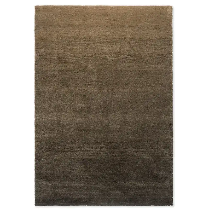 Tovární Cena Jednobarevný vlněný koberec B&C Shade Low beige dark chocolate 010101 (250 x 350)