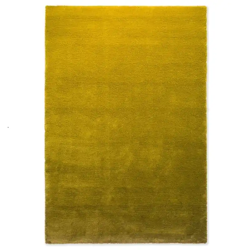 Nejprodávanější Jednobarevný vlněný koberec B&C Shade Low lemon gold 010106 (170 x 240)
