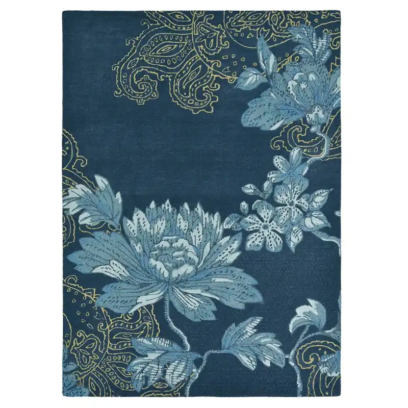 Kusový květinový koberec Wedgwood Fabled Floral Navy 37508 (200 x 280) Nejprodávanější