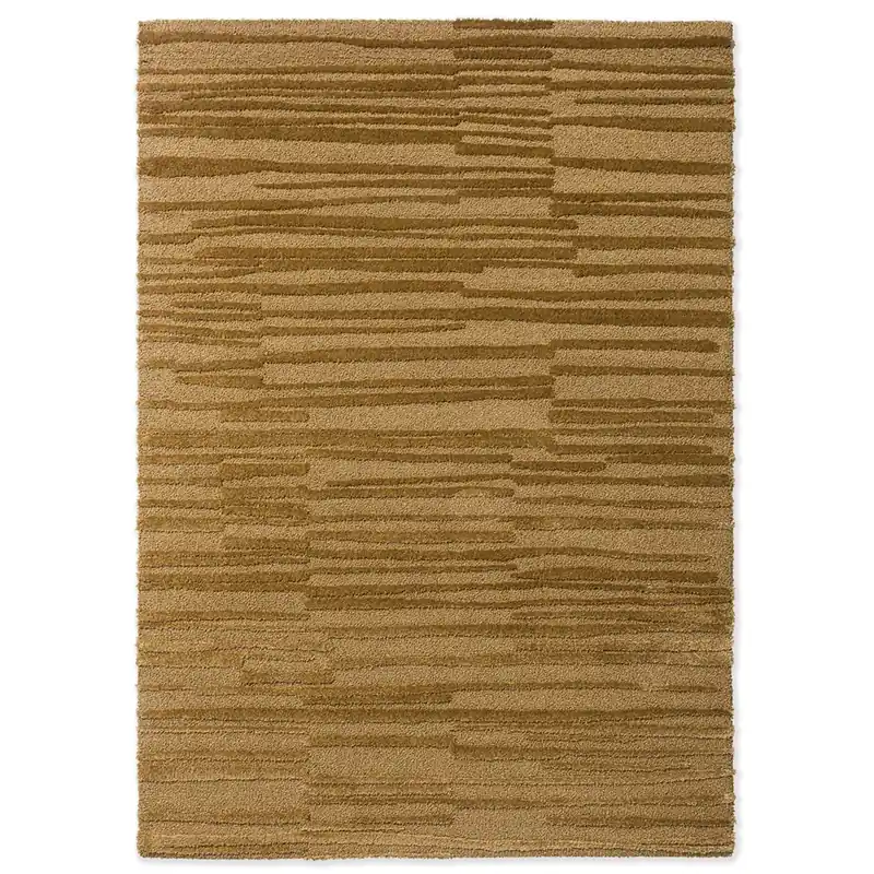 Jednobarevný kusový koberec B&C Twinset Terrain golden 1217169 (170 x 240) Levný