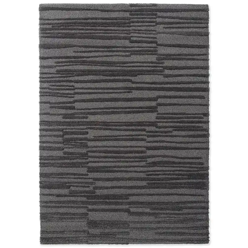Akční Nabídka Jednobarevný kusový koberec B&C Twinset Terrain graphite 121735 (140 x 200)