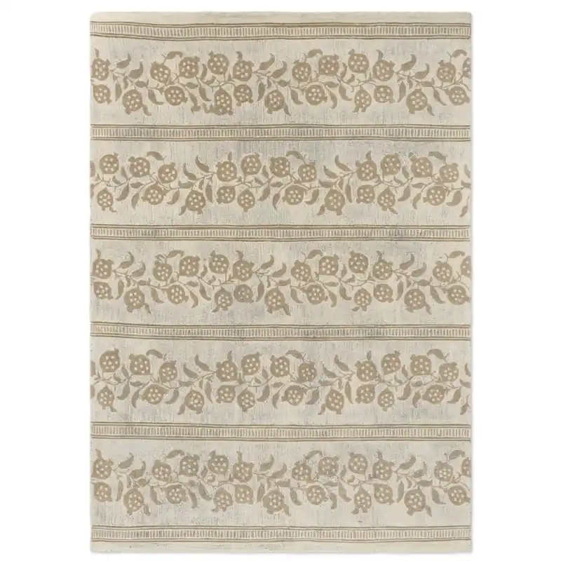 Nejlepší Volba Moderní vlněný koberec Sanderson Annar flax 148001 (250 x 350)