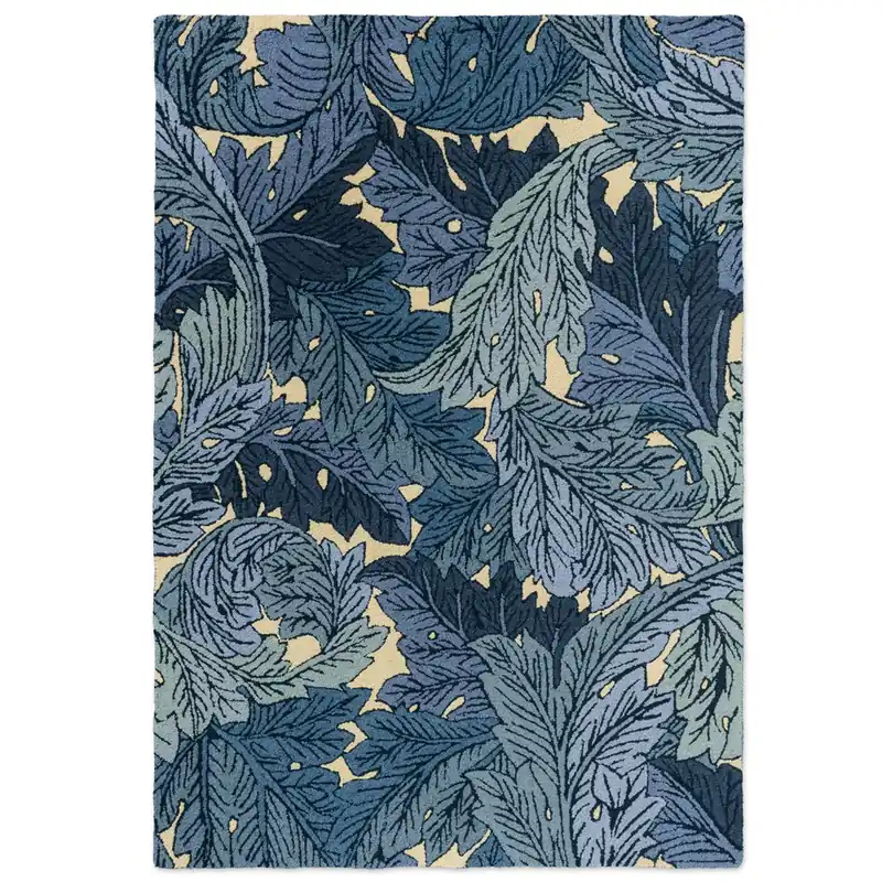 Oblíbený Outdoorový koberec Morris & Co Acanthus indigo 427318 (250 x 350)