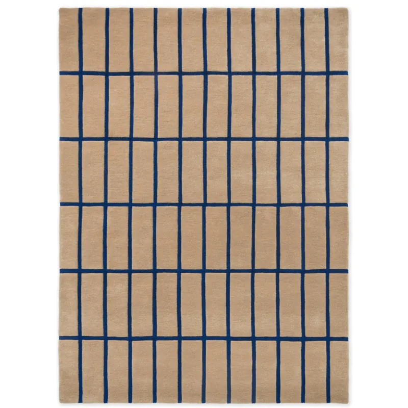 Designový vlněný koberec Marimekko Tiiliskivi béžový 132908 (200 x 280) Vysoce Kvalitní