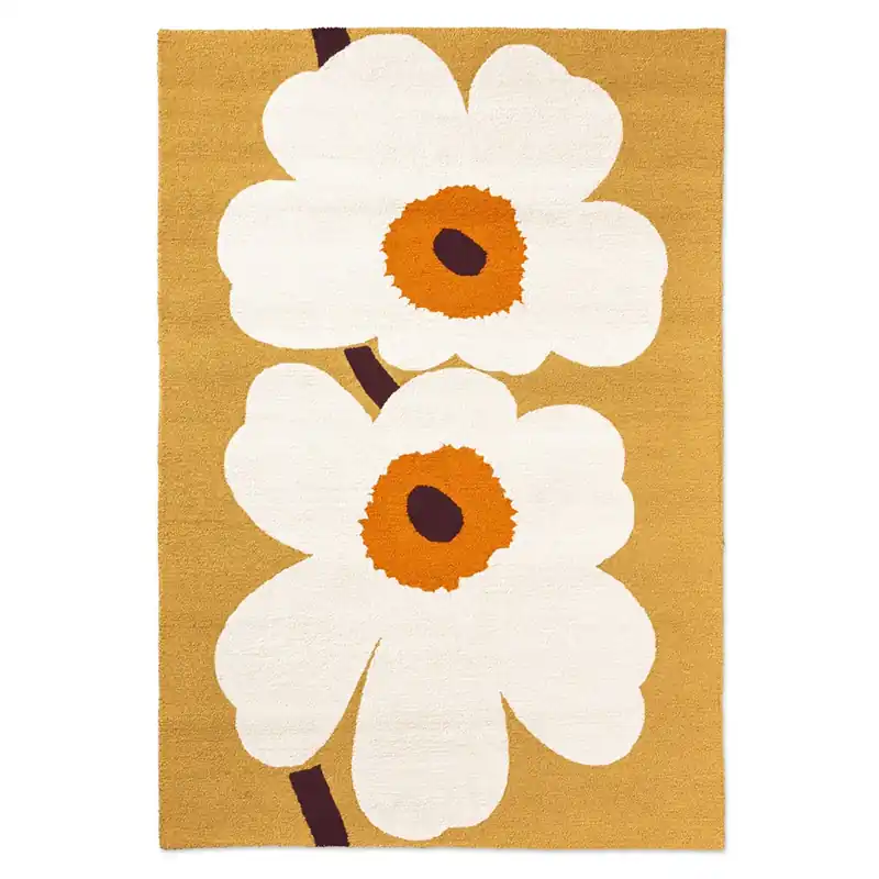 Outdoorový koberec Marimekko Unikko Anniversary honey 433001 (250 x 350) Novinka