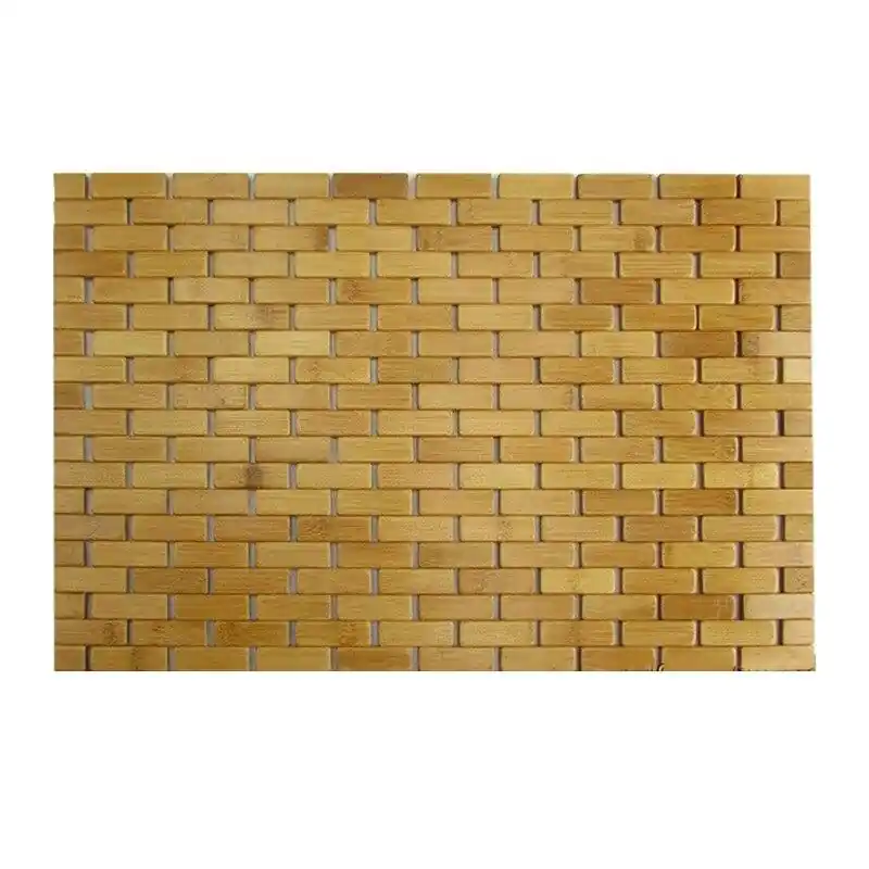 Bambusová koupelnová předložka do sprchy Vysoce Kvalitní