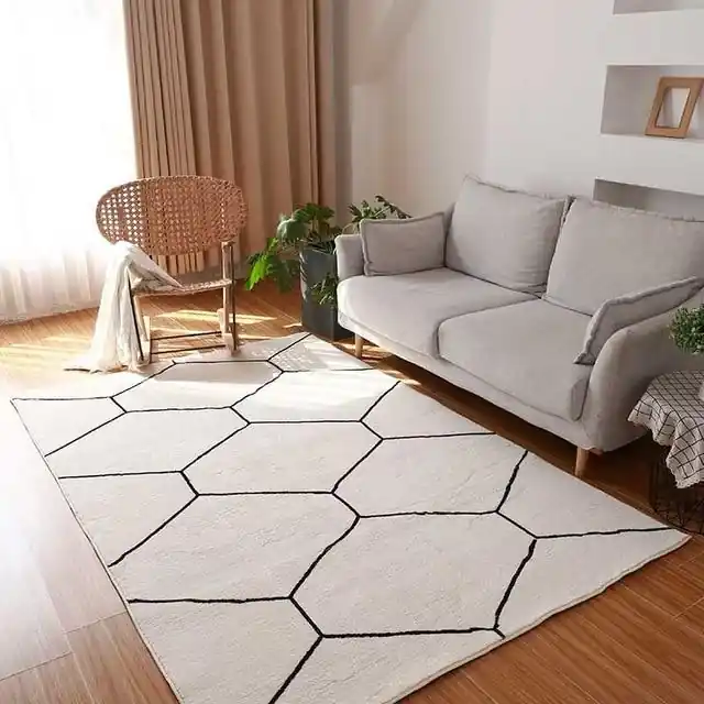 Akční Nabídka Alžírský berberský koberec s geometrickým vzorem