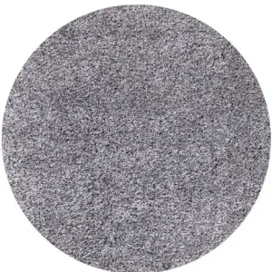 Kusový koberec Life Shaggy 1500 light grey kruh Nejlepší Volba
