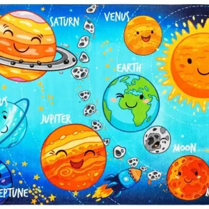 Dětský kusový koberec Torino kids 230 SOLAR SYSTEM Pouze Dnes