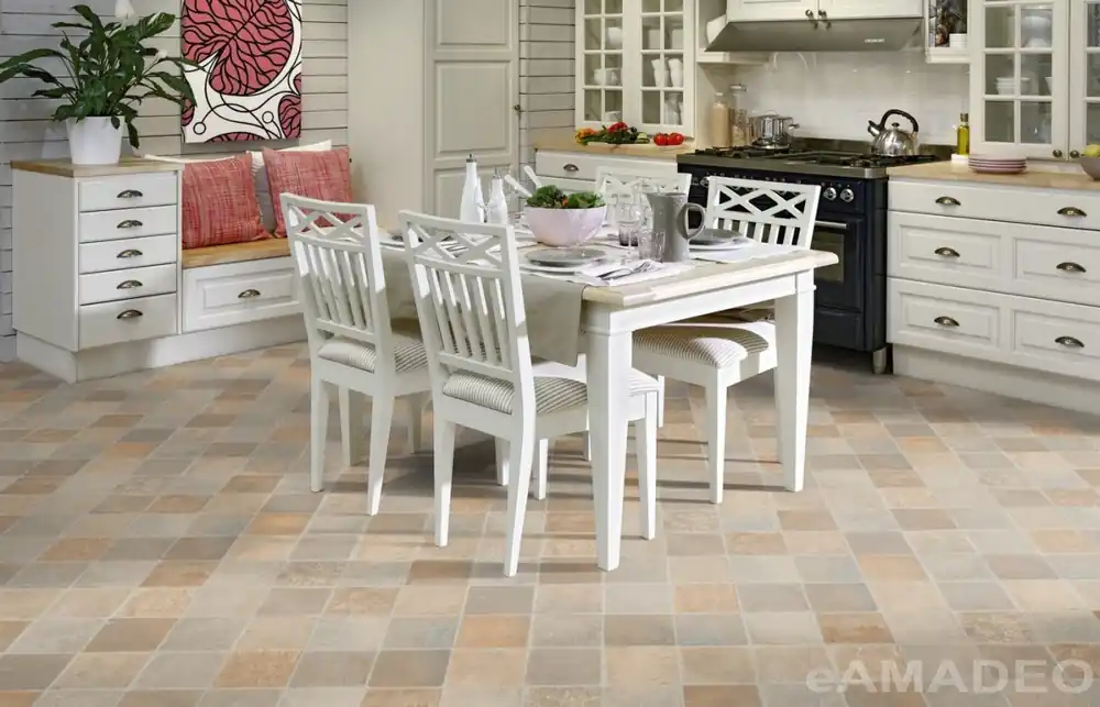 Cenová Bomba PVC podlaha Essentials (Iconik) 280T filc cottage stone beige - 4x4m (RO)