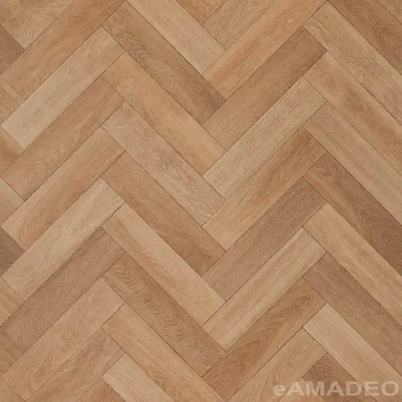 Hit Sezóny PVC podlahy Iconik 240 Ancares Herringbone Almond